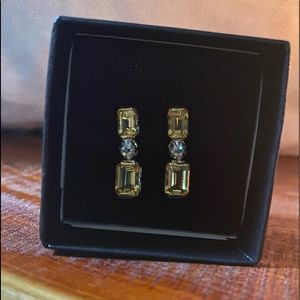 Stunning Womens 18 K Yellow Gold Over Sterling Silver Diamonds and 3.0 CTW